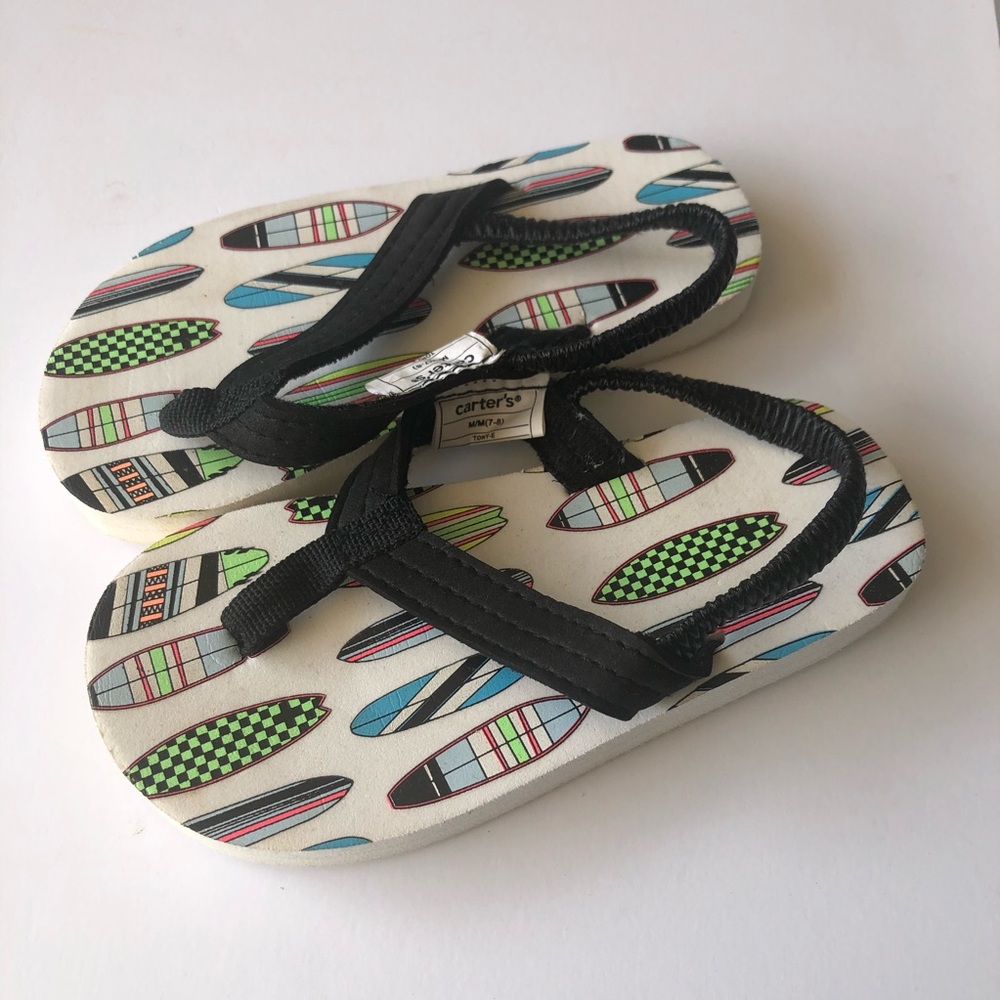 Carter's Boys Flip Flop Sandals size 7/8